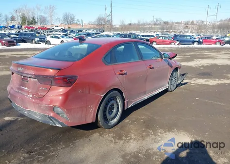 2022 Kia Forte Gt-Line из США, поврежденный, VIN 3KPF54AD1NE431353